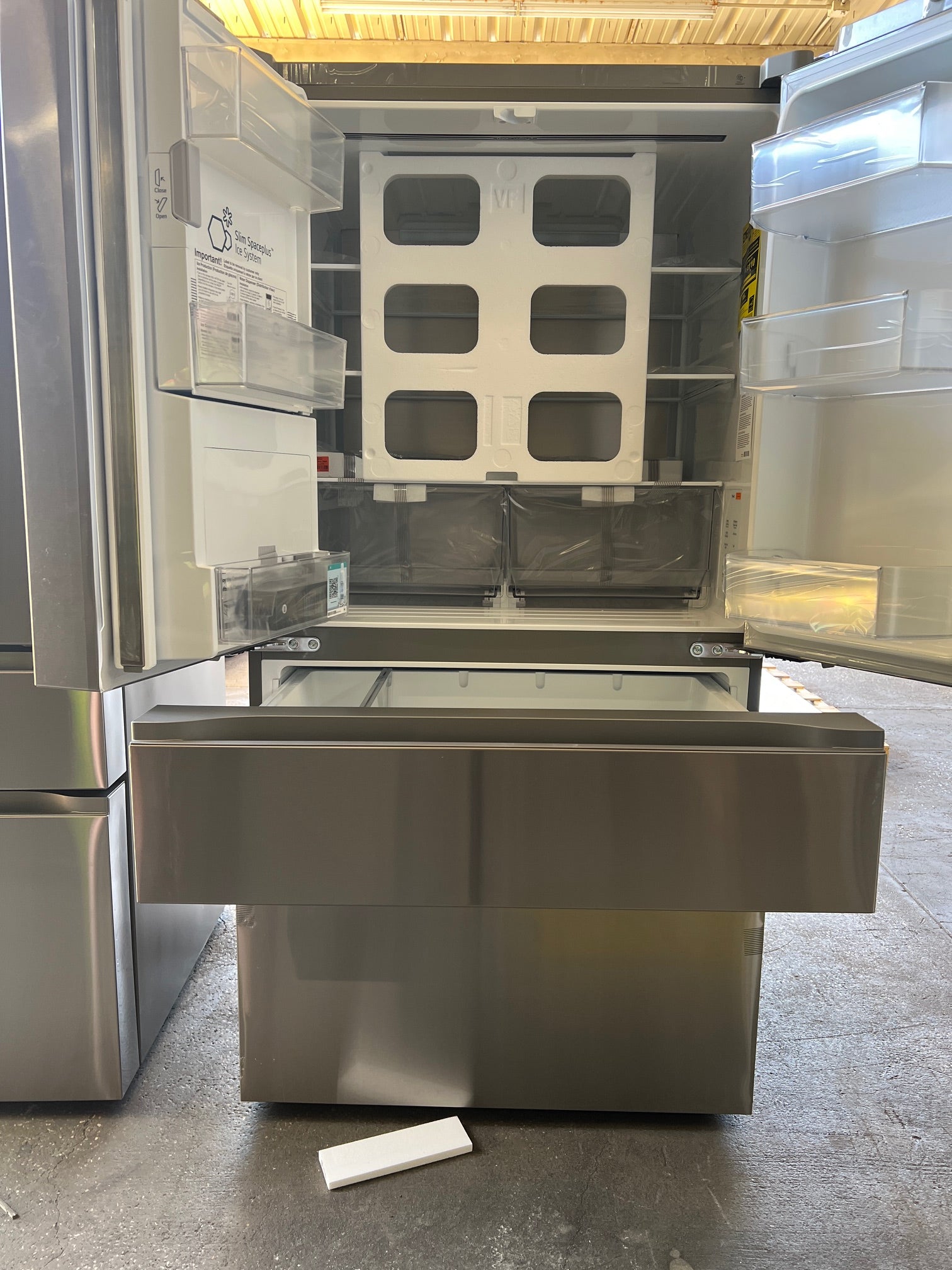 LG 29 cu. ft. SMART Standard Depth MAX French Door Refrigerator Stainless Steel
